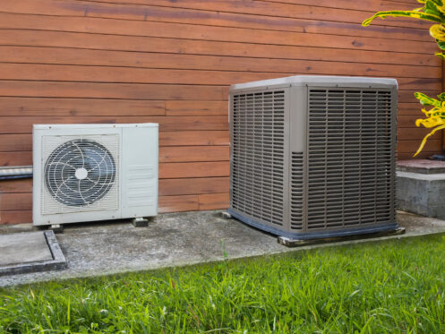 An air conditioner and heat pump in Dallas, GA