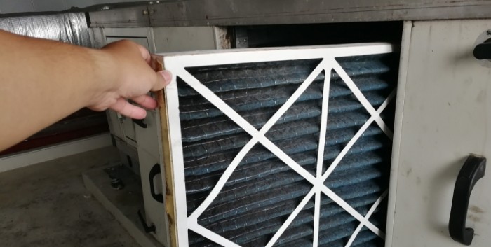 dirty air filter